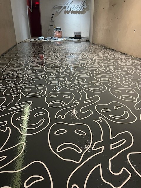 Specialty epoxy floor coating